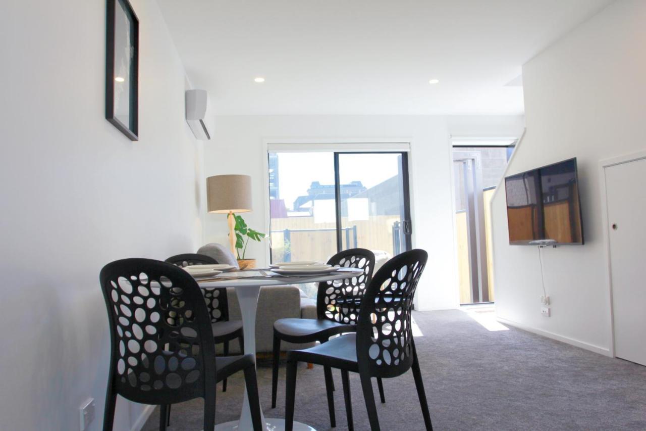 City Park Townhouse Christchurch Eksteriør billede